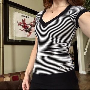 Y2K Bebe Sport Tee | Gabrielle Solis vibes